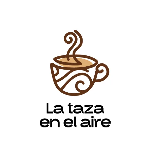 Logo de La Taza en el aire