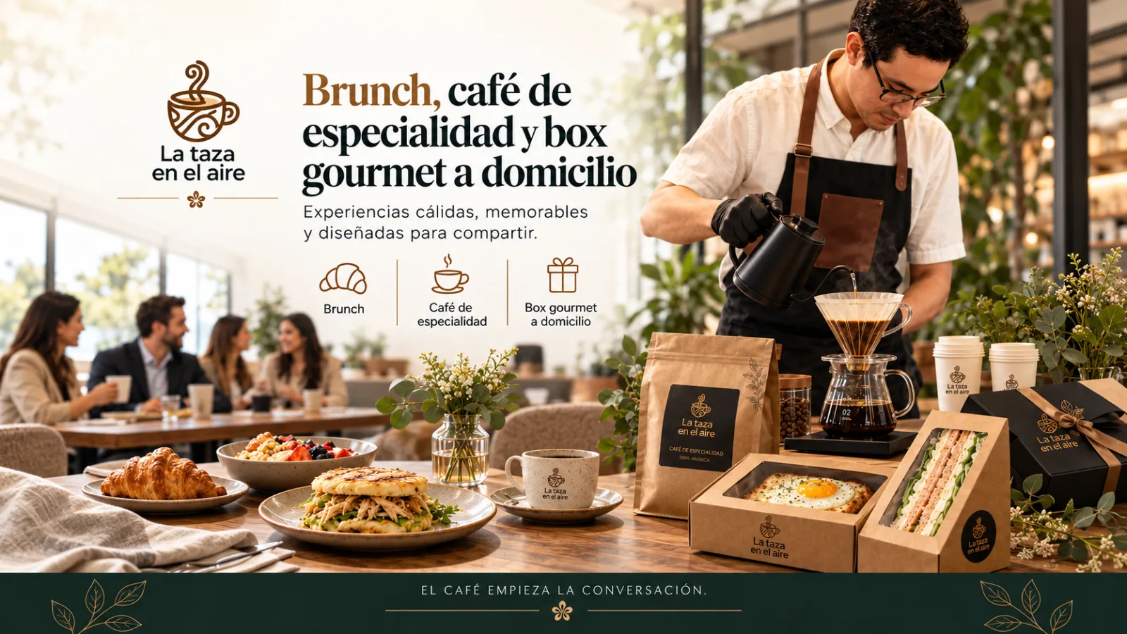 La Taza en el aire